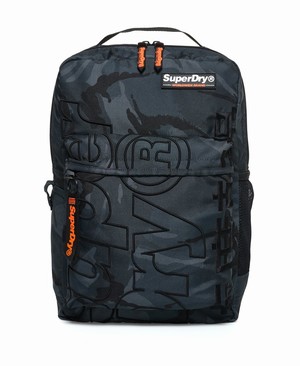 Superdry Academic Férfi Hátizsák Camo | NAWQT3618